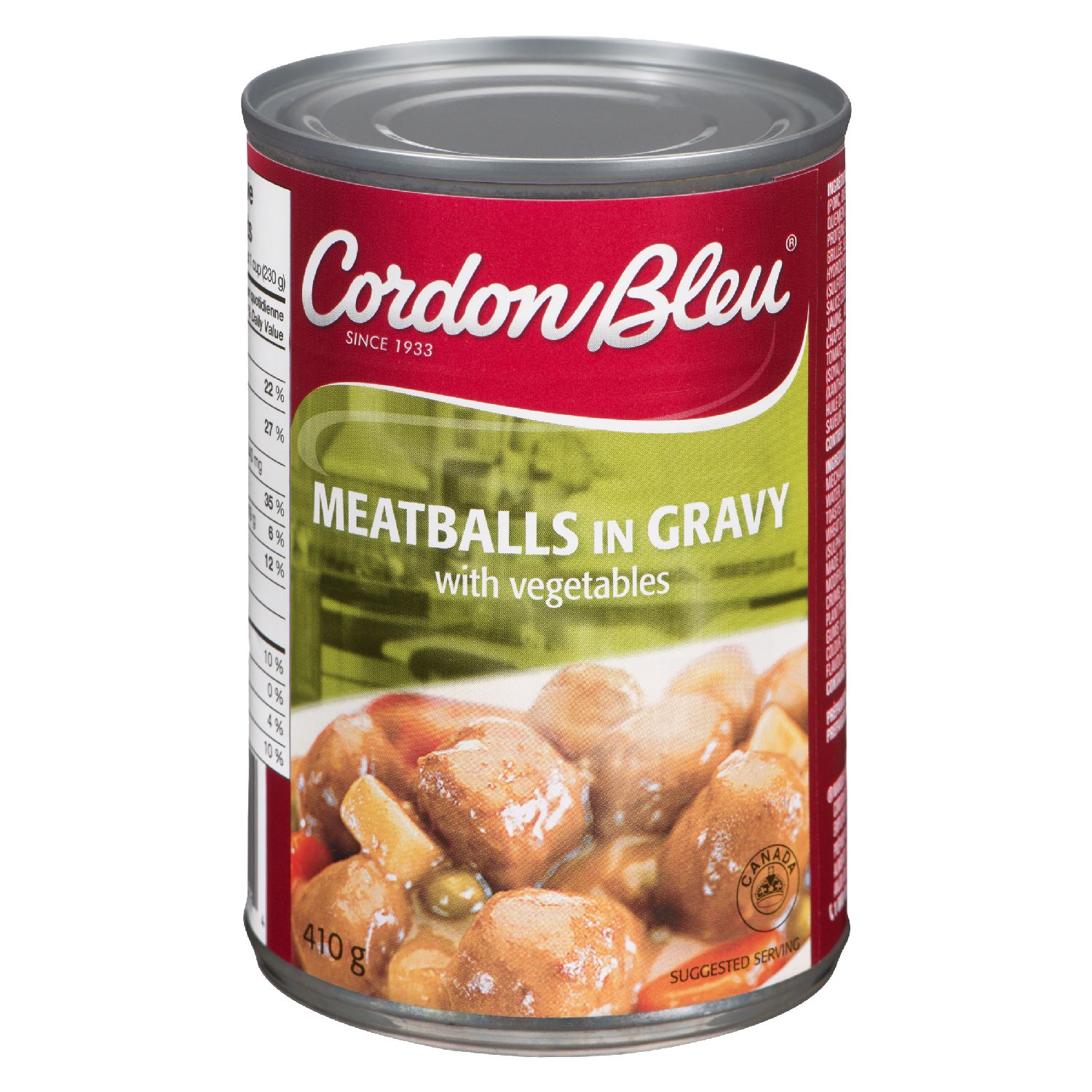 Cordon Bleu Meatballs In Gravy With Vegetables Walmart Canada