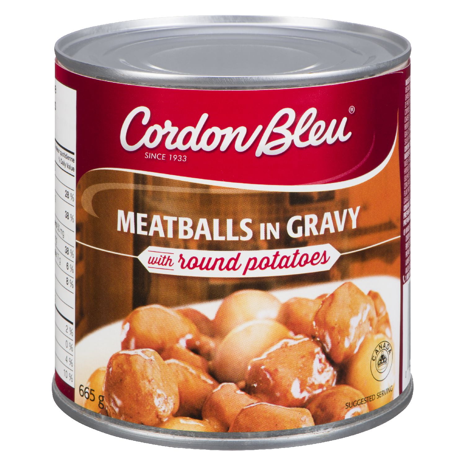 Cordon Bleu Meatballs in Gravy with Round Potatoes Walmart Canada