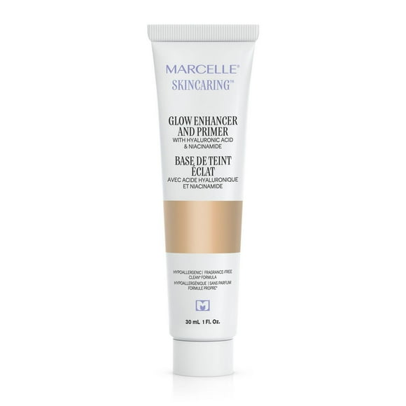 Base de teint éclat et hydratante Skincaring avec acide hyaluronique 30 ml