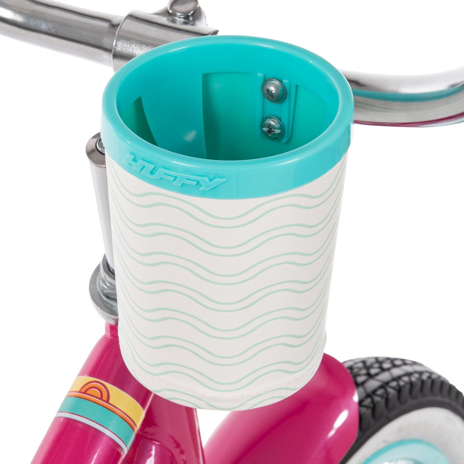 Huffy Good Vibrations Women s 24 inch Cruiser Pink Teal Walmart