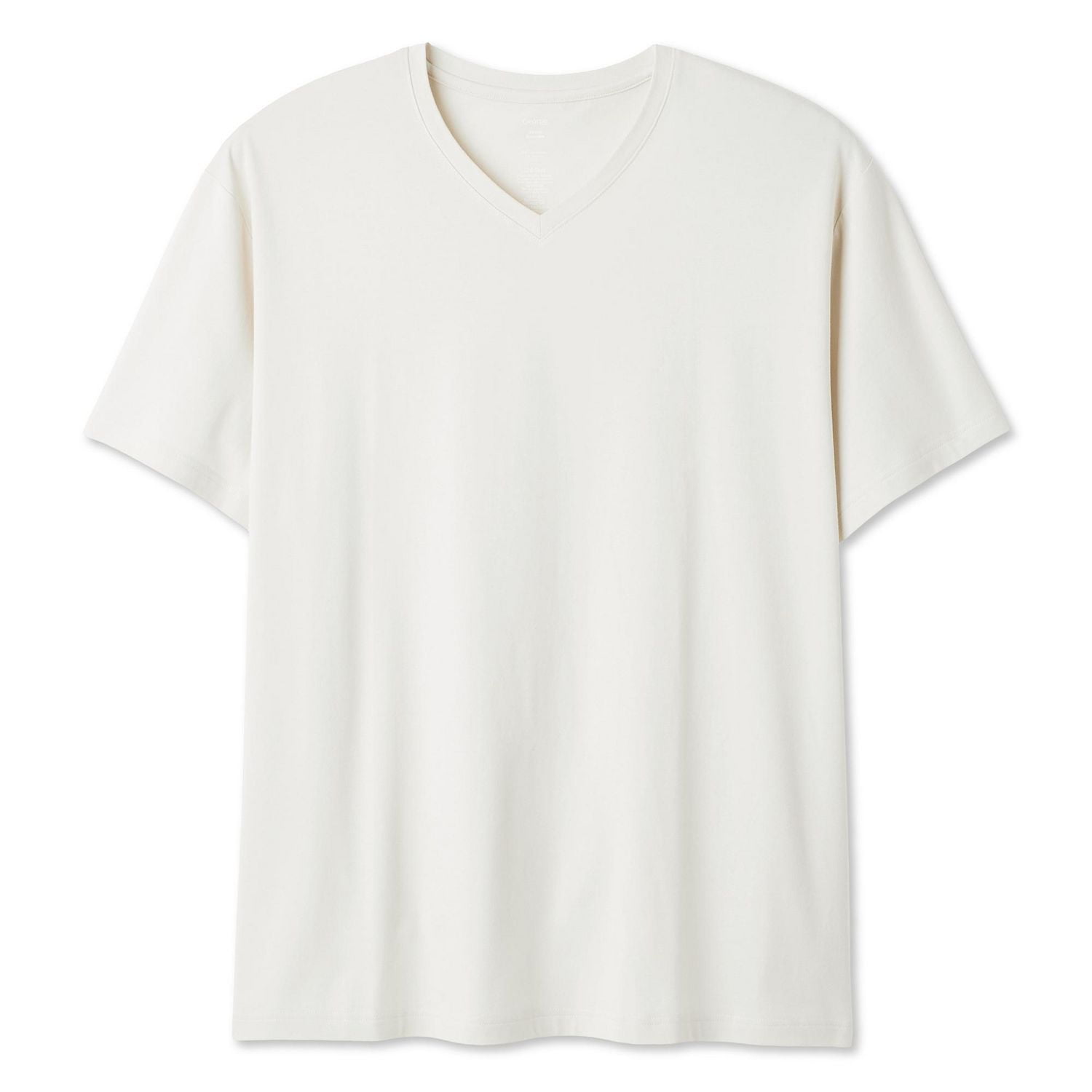 T-shirt extensible avec encolure en V George Plus pour hommes