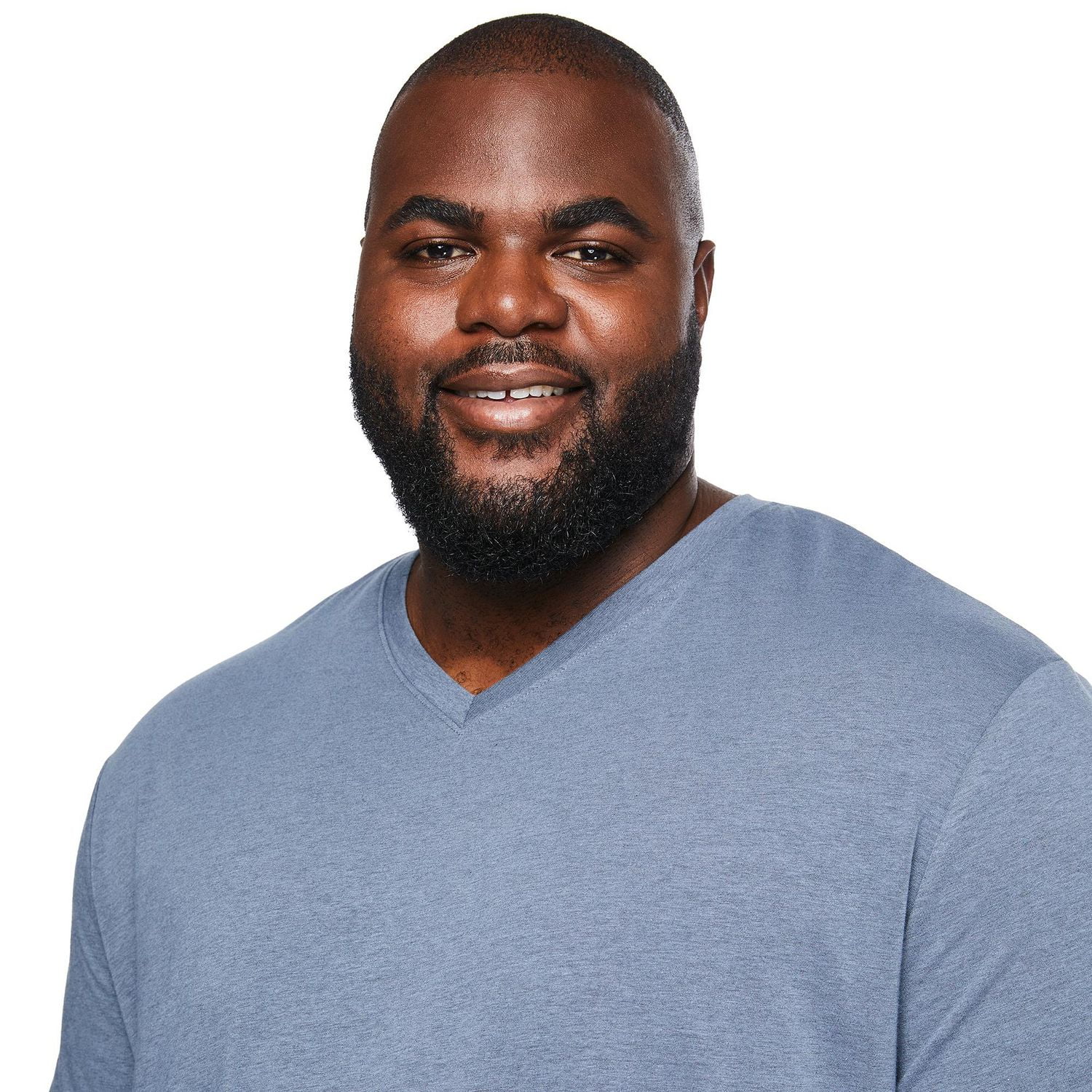 George Big Men's Stretch V-Neck T-Shirt