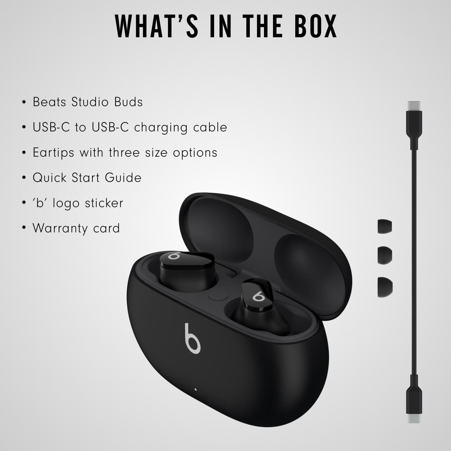 Beats Studio Buds True wireless noise cancelling earphones