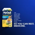 thumbnail image 4 of NyQuil Hot Remedy Cold, Flu & Congestion Medicine, Nighttime, Relief for Fever & Headache, Sore Throat Pain, Nasal Congestion, Runny Nose, Cough, Multi-Action, Honey Lemon Flavoured, 8 Powder Packets, 4 of 9