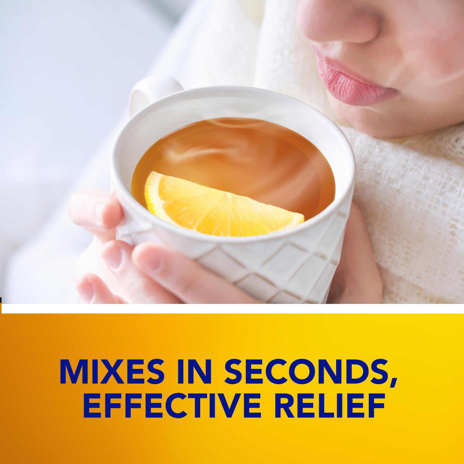 Remède chaud Nyquil, médicament contre le rhume, la grippe et la congestion, nuit, soulagement de la fièvre et des maux de tête, du mal de gorge, de la congestion nasale, de l’écoulement nasal et de la toux, action multiple, saveur miel citron, 8 sachets 8CT