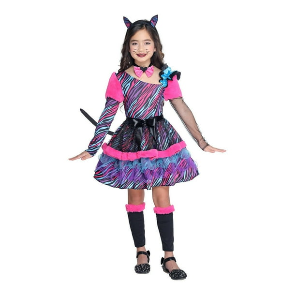 PARTYHOLIC PUNKY RAINBOW KITTY COSTUME (LARGE) - Walmart.ca