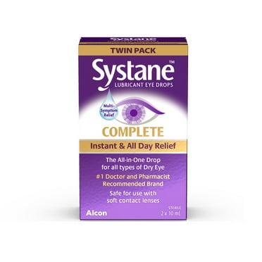 SYSTANE® Complete, Lubricant Eye Drops, Eye Drops For Dry Eyes