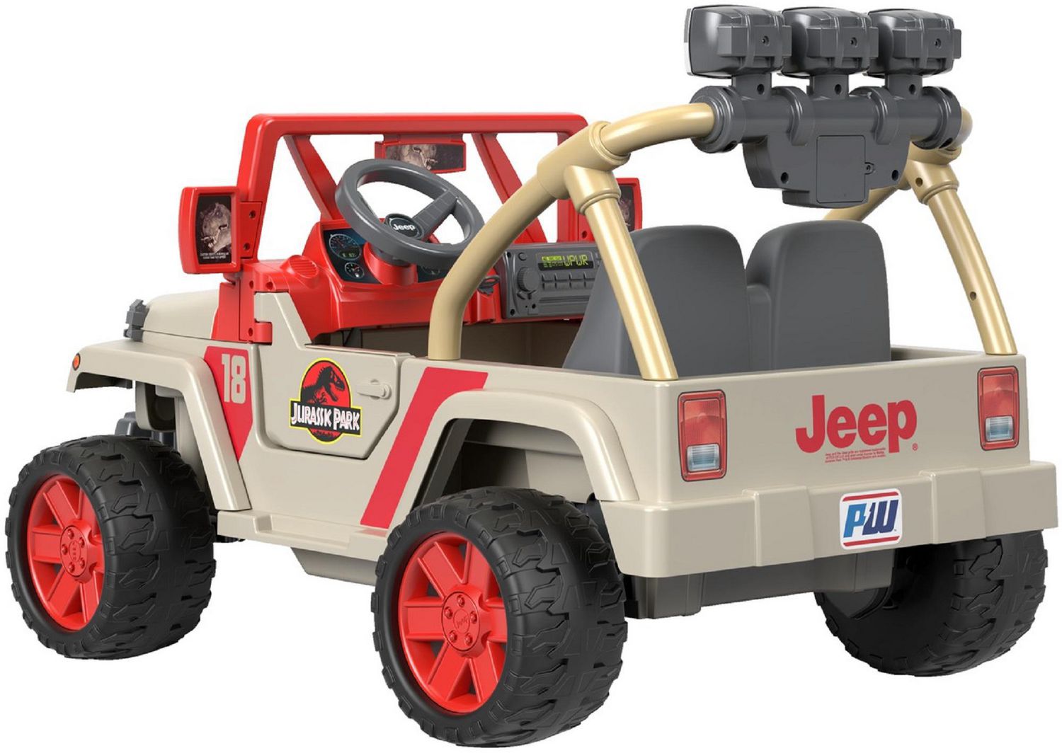 power wheels jurassic jeep