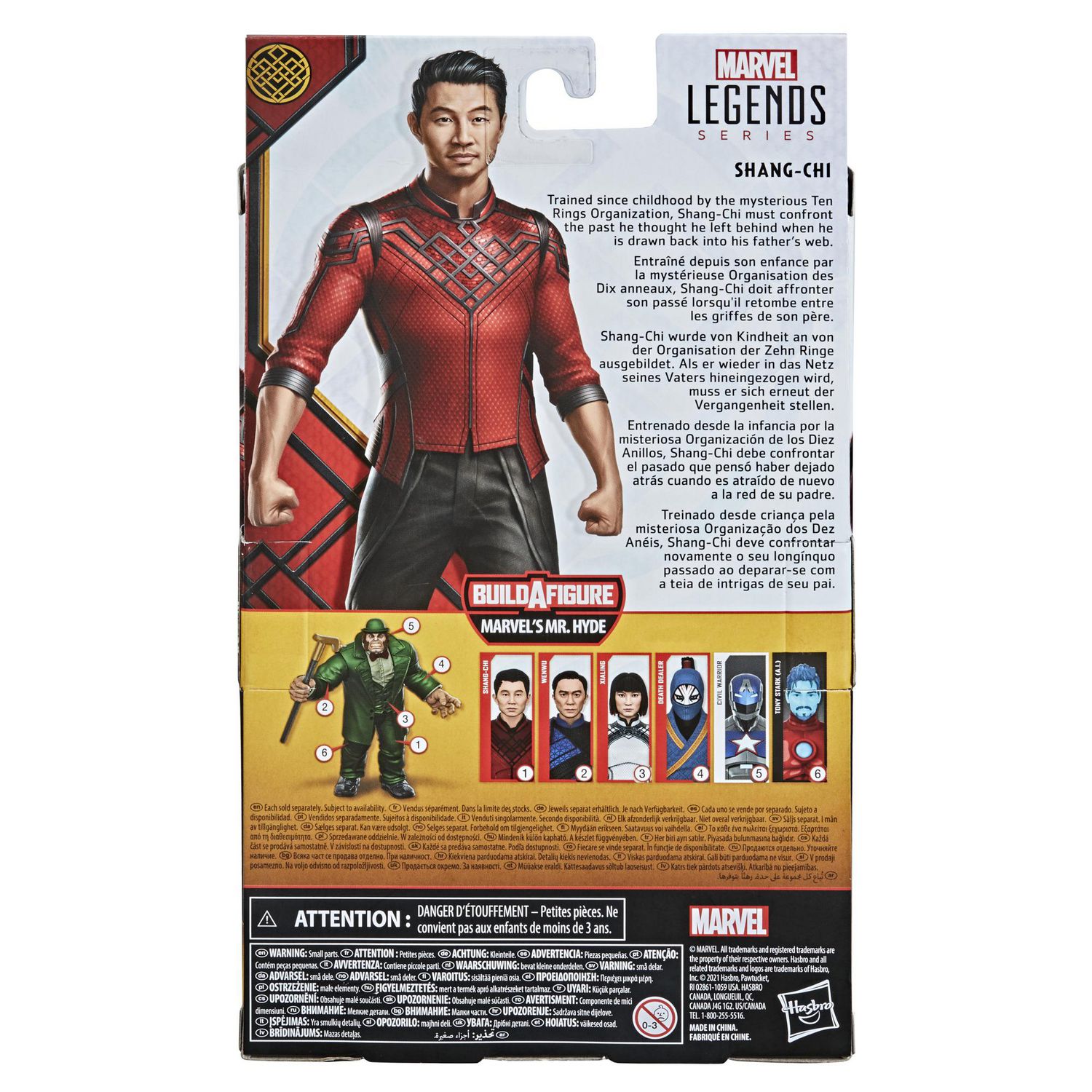 Hasbro Marvel Legends Series Shang-Chi And The Legend Of The Ten