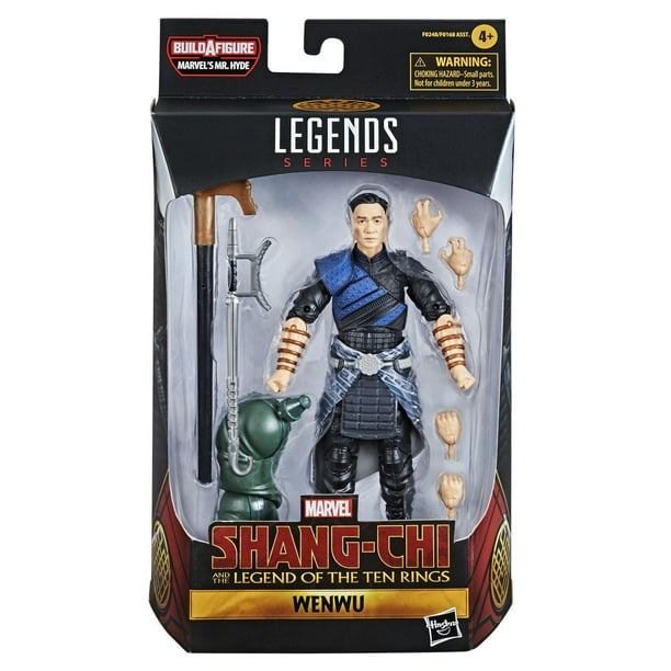 Hasbro Marvel Legends Series Shang-Chi And The Legend Of The Ten Rings,  figurine Wenwu de 15 cm à collectionner, pour enfants dès 4 ans 