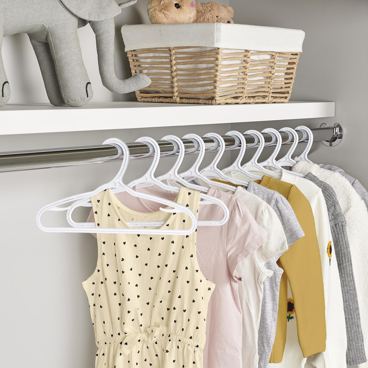 Kids shop clothes hangers