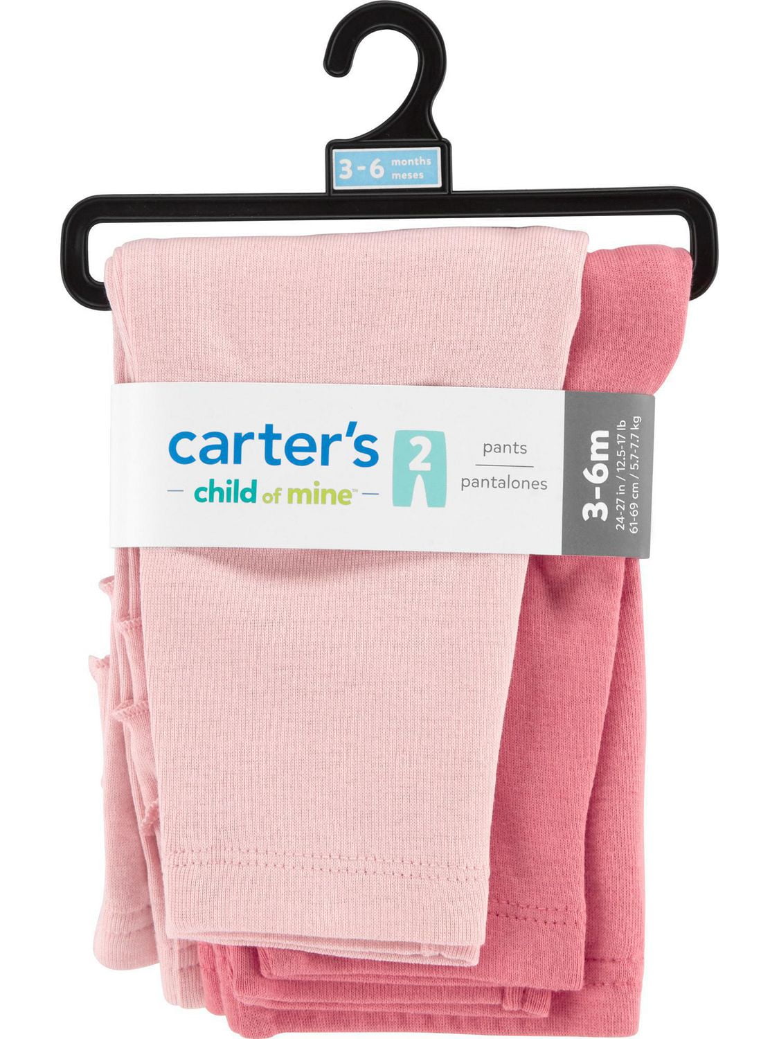 Pantalons pour bébé fille Carters Child of Mine (lot de 2)
