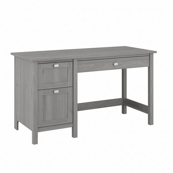 Bureau d’ordinateur 54L avec tiroirs Broadview de Bush Furniture, gris moderne