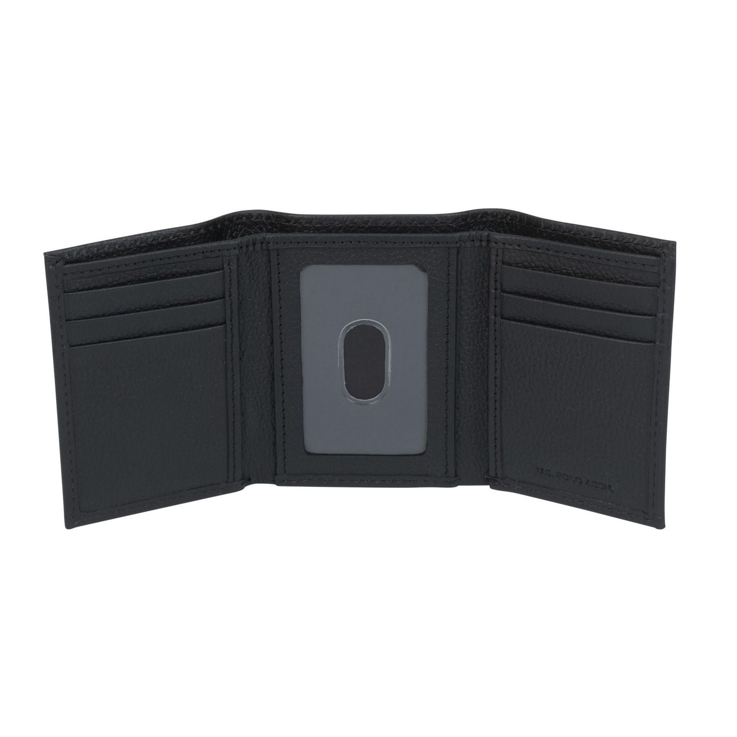 Portefeuille À Trois Volets Avec Embossage Et Marquage Estampé