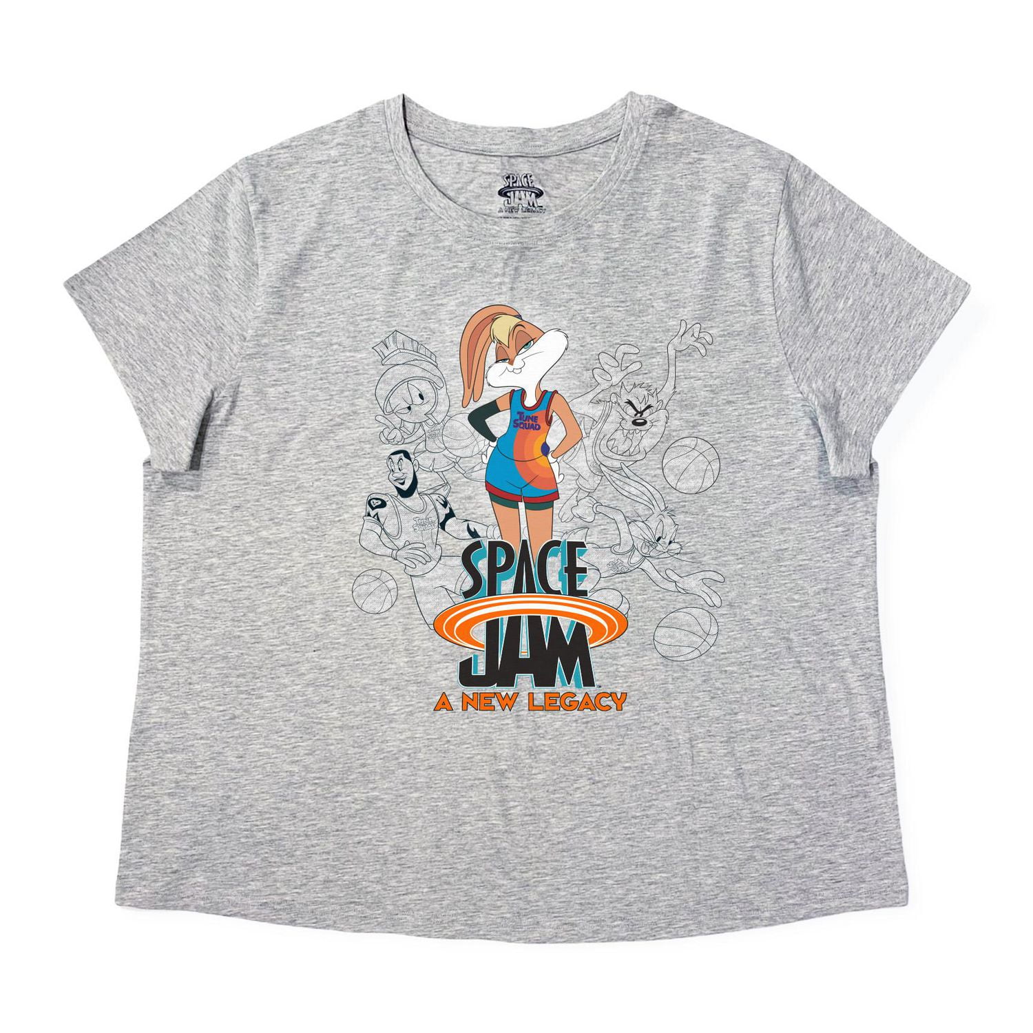 Space Jam Ladie`s short sleeve tee shirt