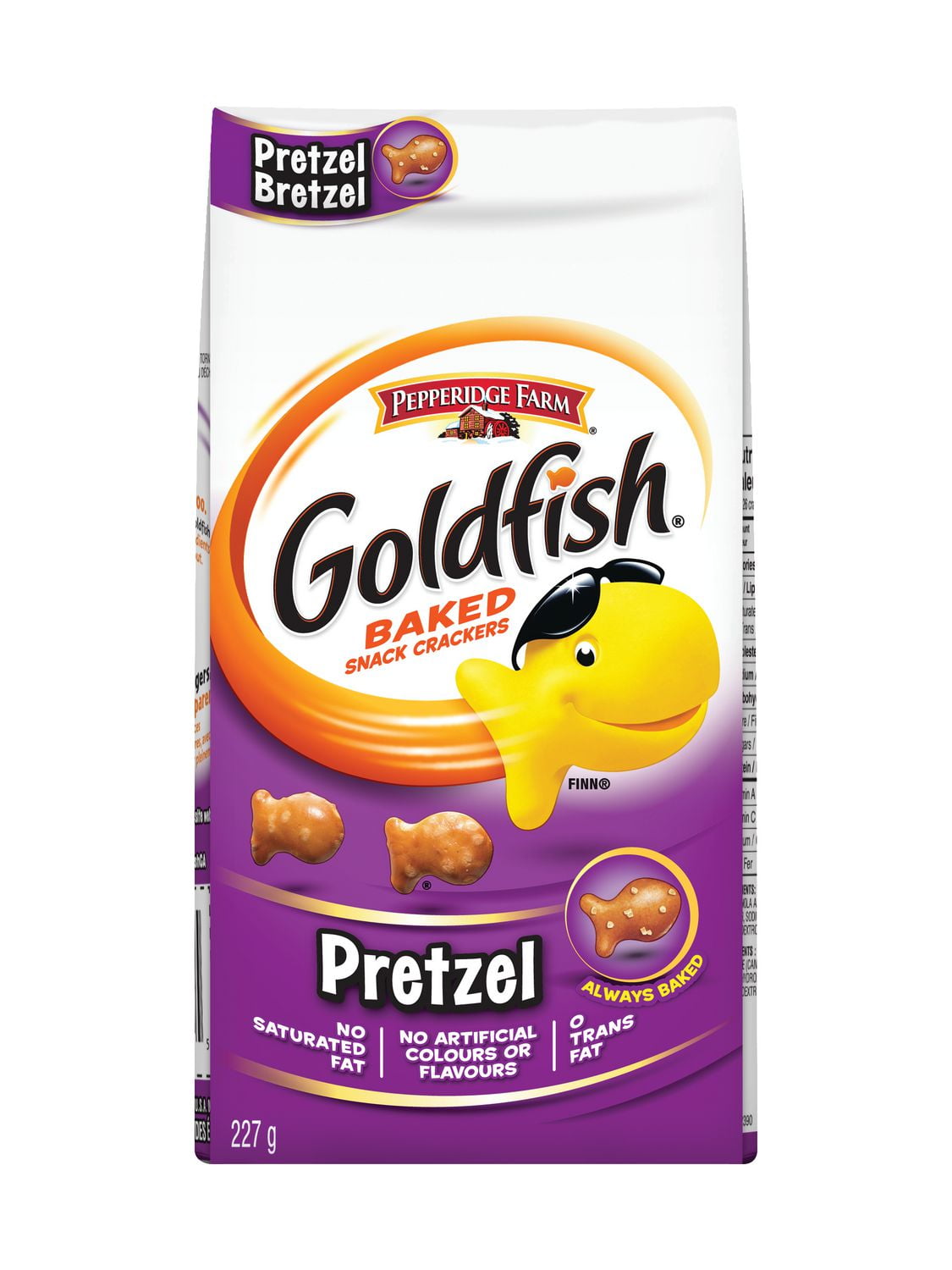 goldfish pretzel baked snack crackers