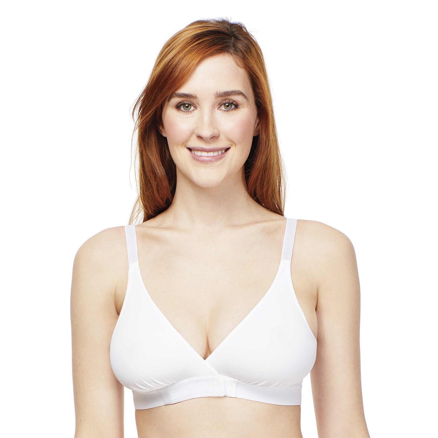 Carole Martin Crossover Front Closure Comfort Bra