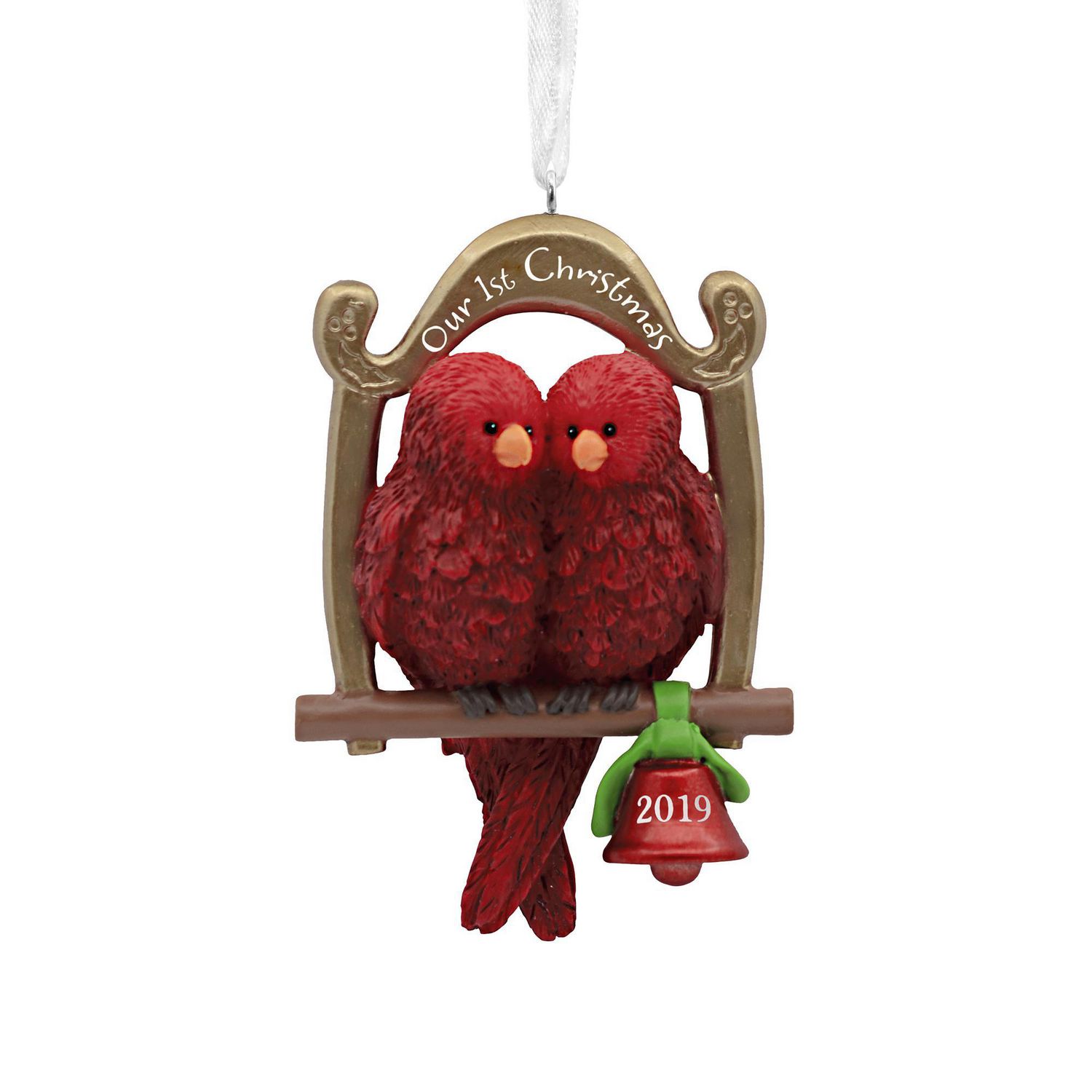 Hallmark Our First Christmas Love Birds 2019 Christmas Ornament