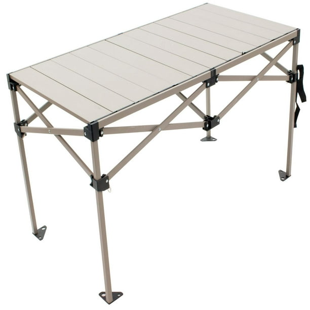 RIO Gear Table Étirable en Aluminum 48 x 25 pouces