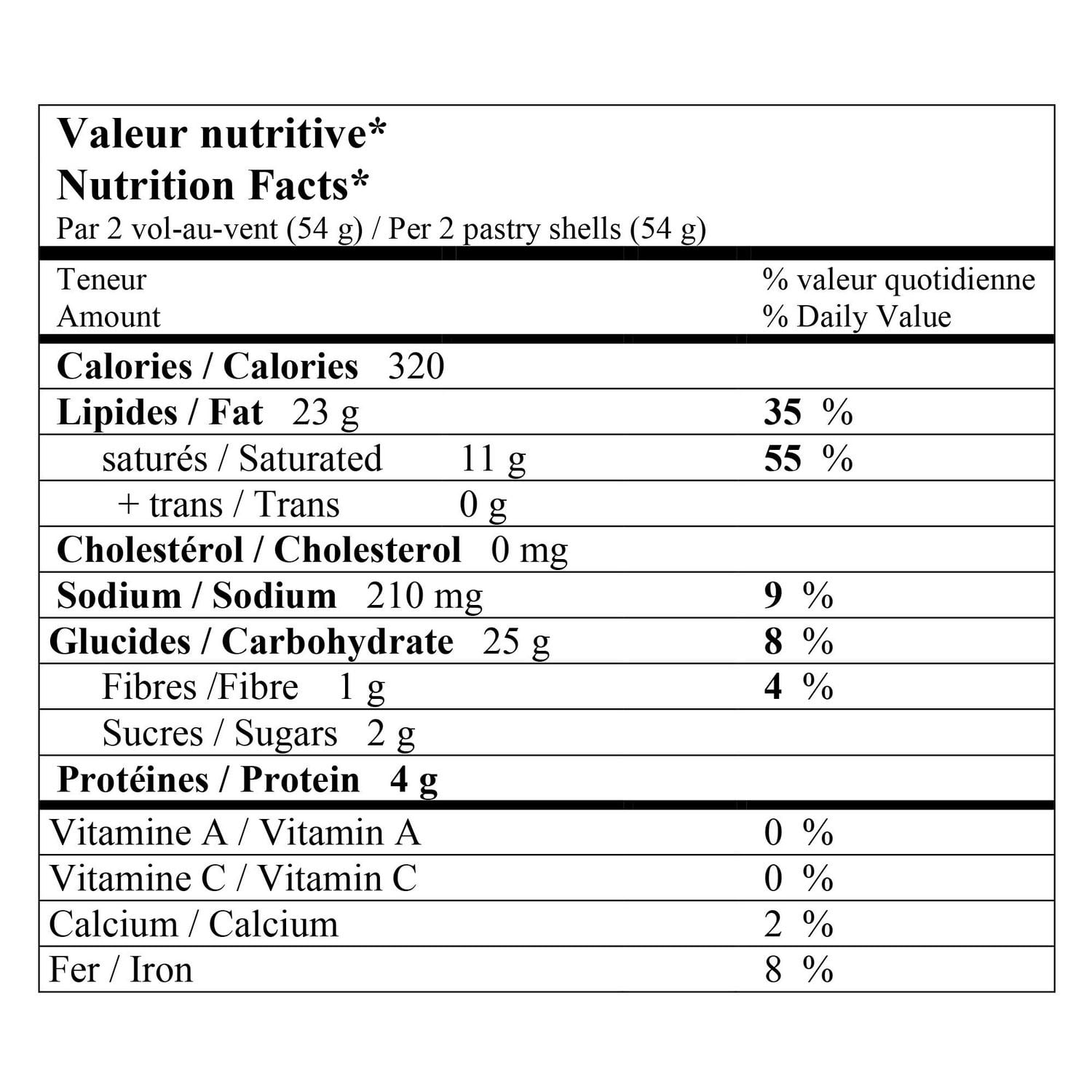 Vol-Au-Vent Pastry Shells