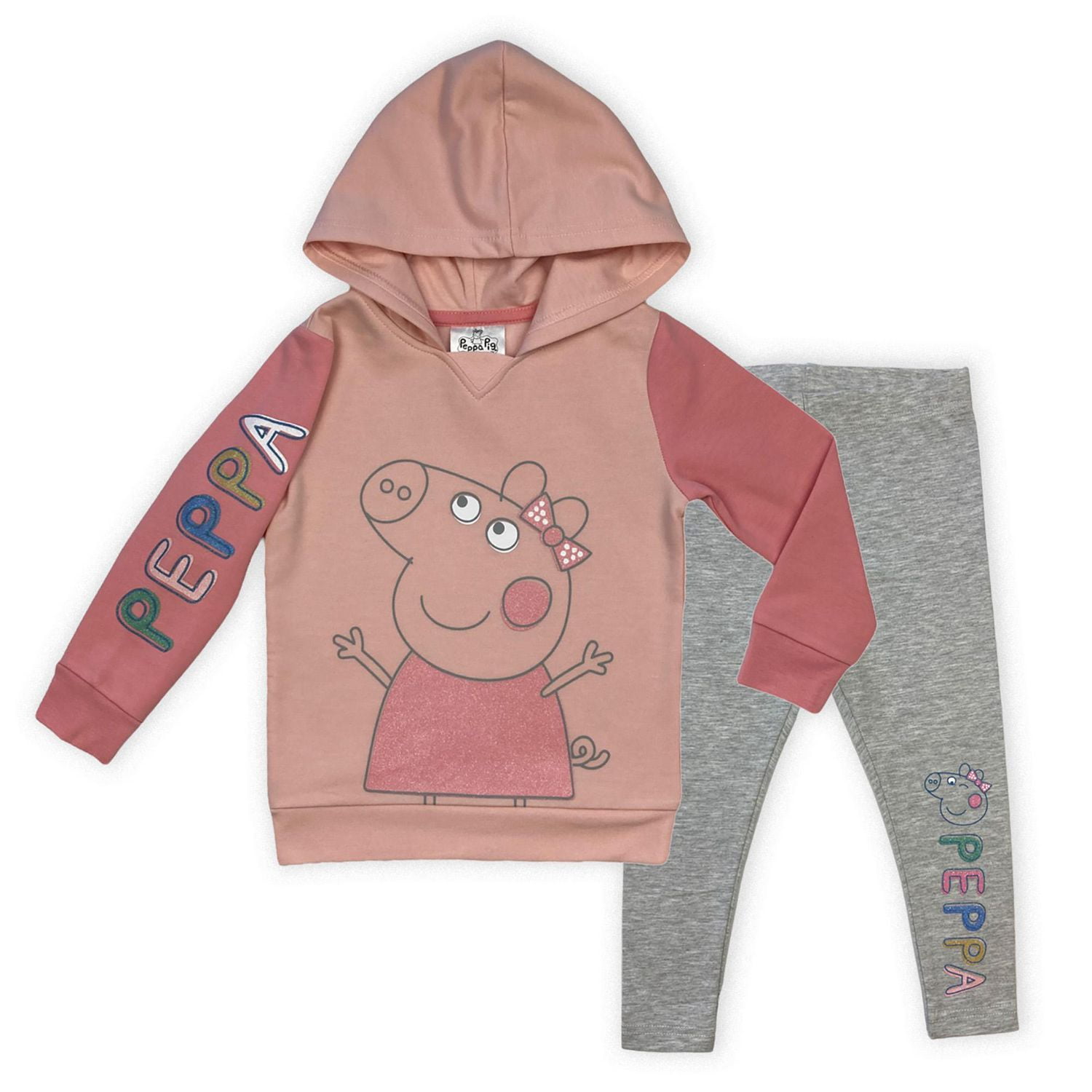 Peppa Pig Toddler girls 2pc outfit.