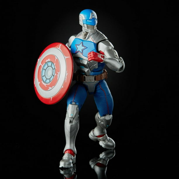 Hasbro Marvel Legends Series 6-inch Collectible Civil Warrior Action Figure  Toy For Age 4 And Up With Shield Accessory 