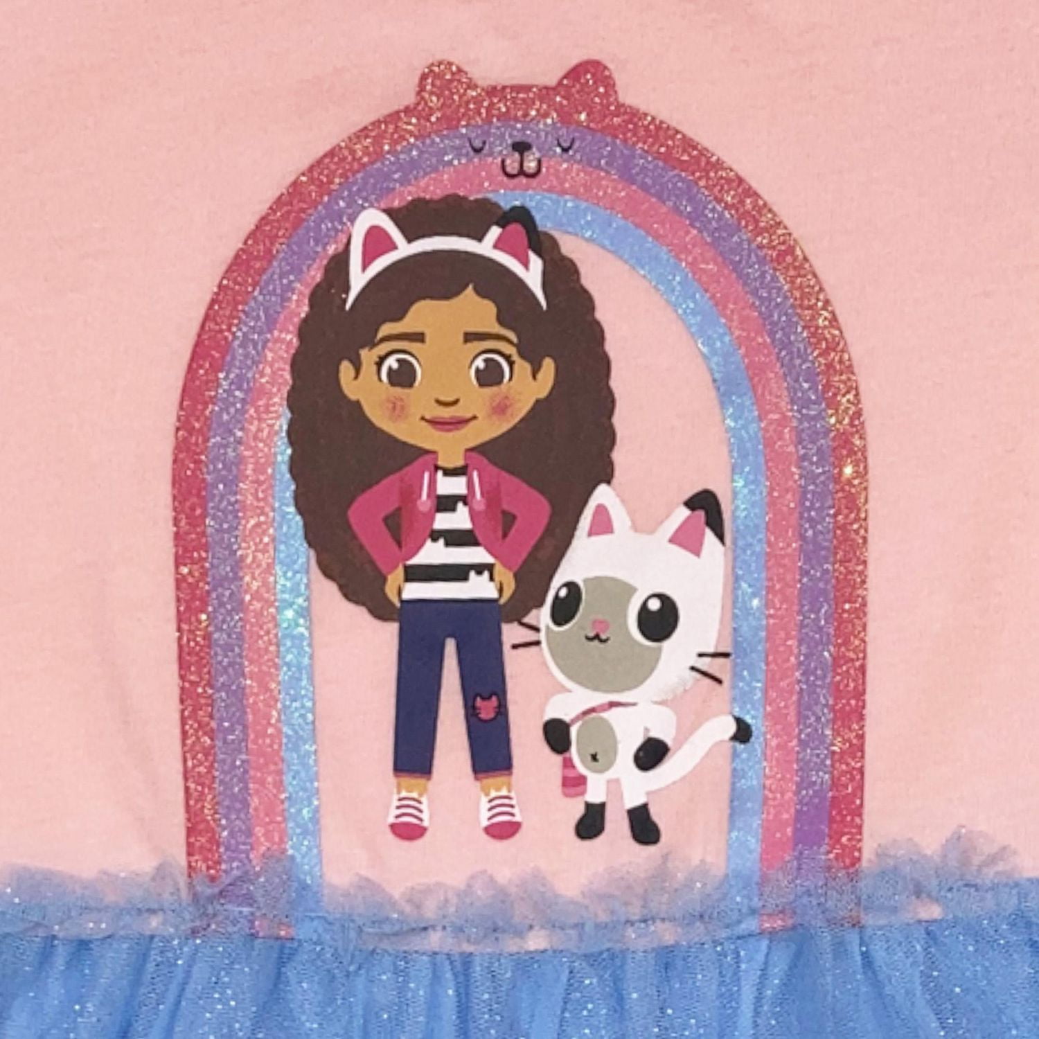 Gabby's Dollhouse Les robes tutu à manches longues pour toute-petite fille