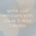 thumbnail image 2 of Glade®chandelle parfumée à trois mèches - èlègant ambre oud, 2 of 9