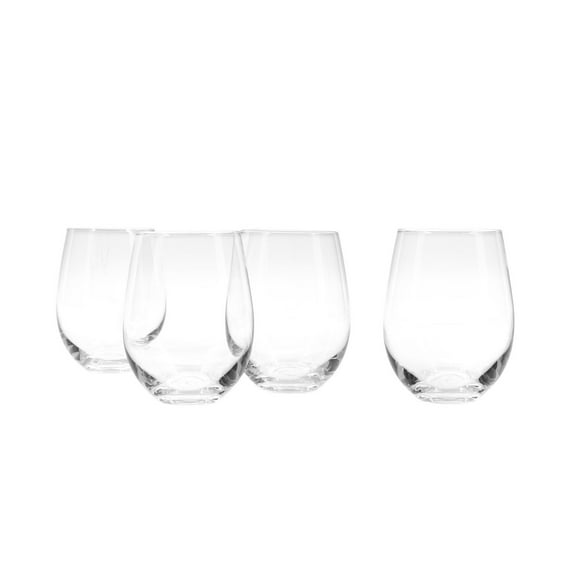 Pfaltzgraff Set of 4 Stemless Wine Glasses, Set of 4 Stemless Wine Glasses