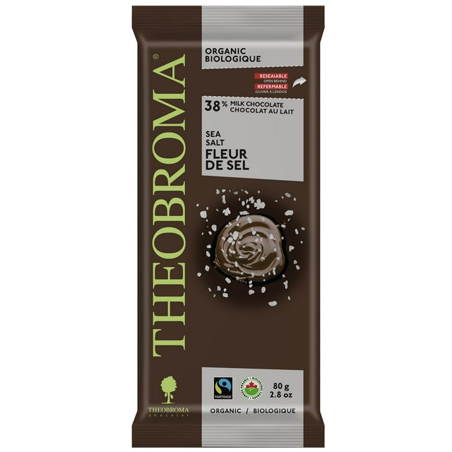 38% CREAMY MILK CHOCOLATE & SEA SALT BAR