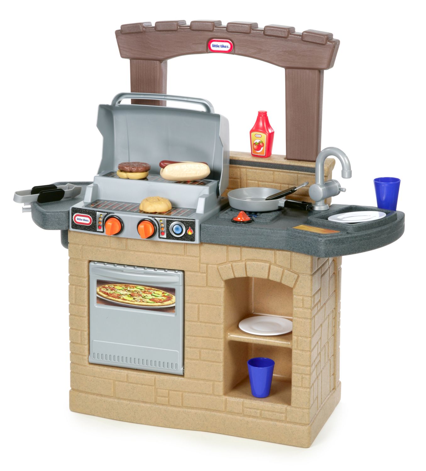 little tikes cook and play outdoor bbq