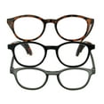 thumbnail image 2 of Equate Unisex Round Reading Glasses Value 3-Pack, 2 of 3