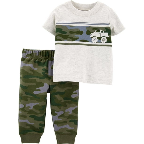 Child of Mine Toddler Boy 2 Piece Playwear Camo Walmart.ca