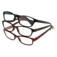 thumbnail image 1 of Equate Unisex Round Reader Glasses Value 3-Pack, 1 of 3