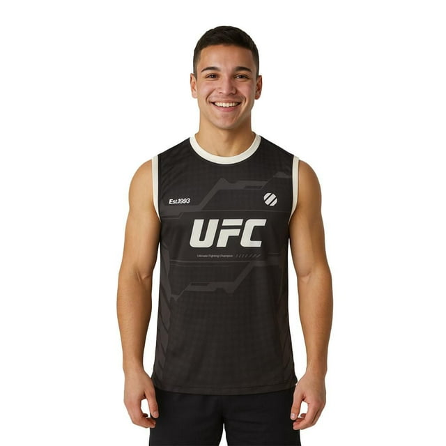 Débardeur gris style maillot UFC