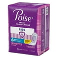 thumbnail image 3 of Poise Incontinence Pads for Women, 4 Drop, Moderate Absorbency, 3 of 6