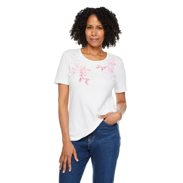 Haut en tricot interlock Iyla pour femmes