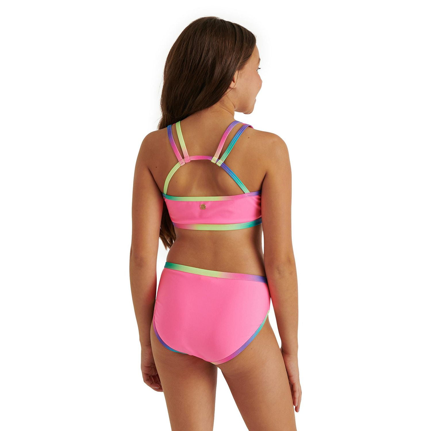 Bikini 2 pièces de style bandeau Justice pour filles