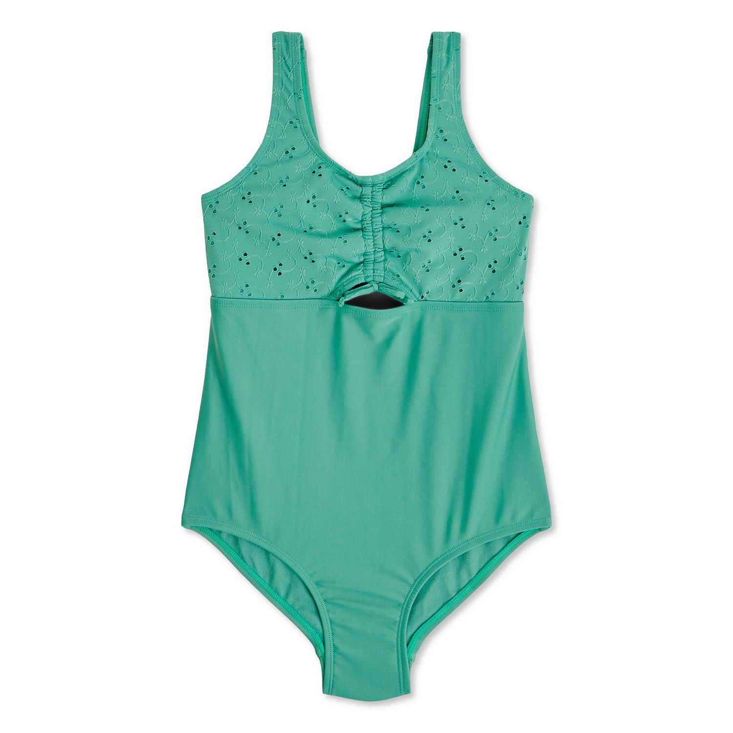 Maillot de bain 1 pièce à œillets Justice pour filles