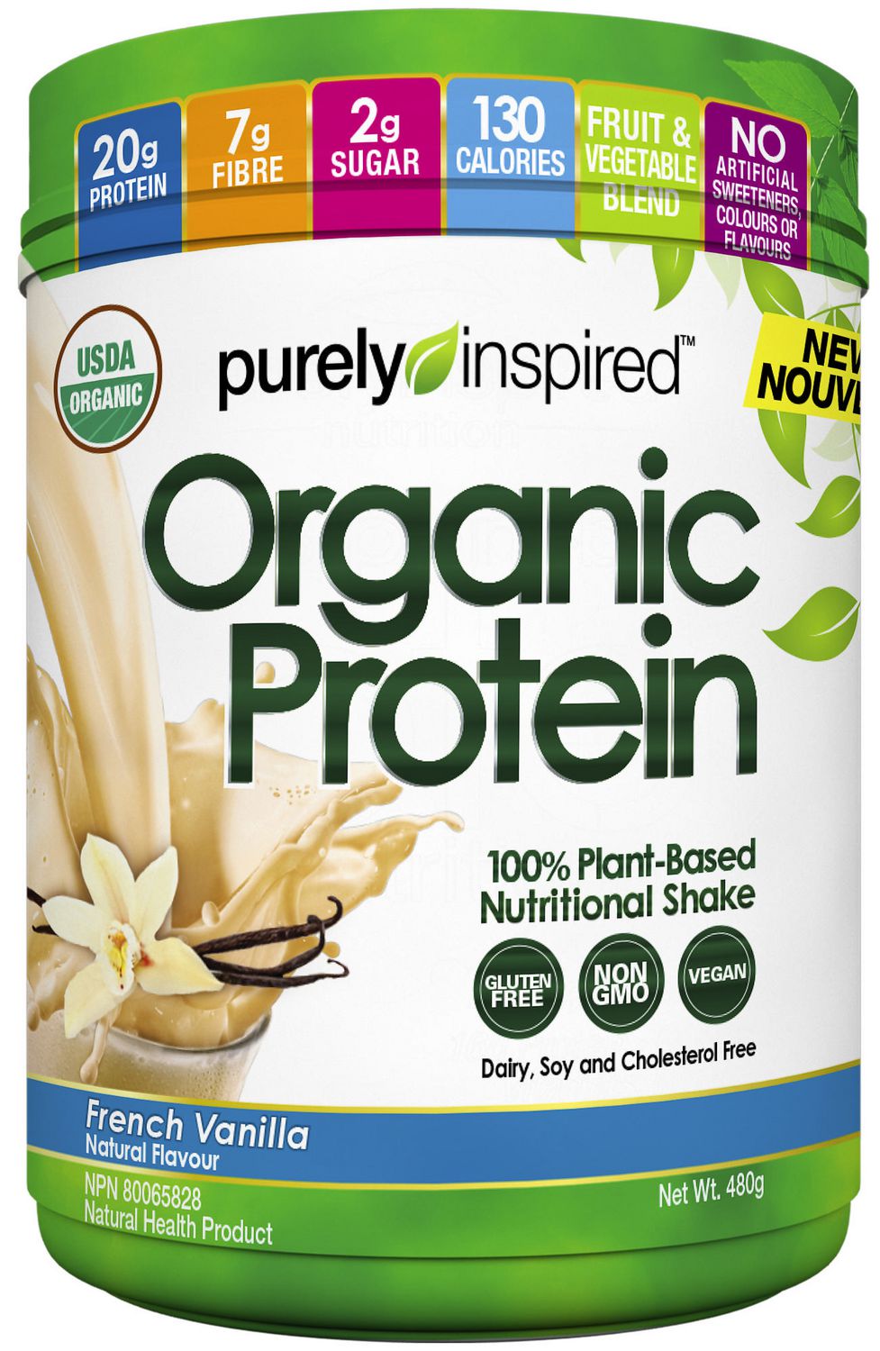 Purely Inspired Organic Protein French Vanilla Shake Walmart Canada