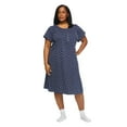 thumbnail image 1 of Iyla Women's Plus Scoop Neckline Gown, 1 of 5