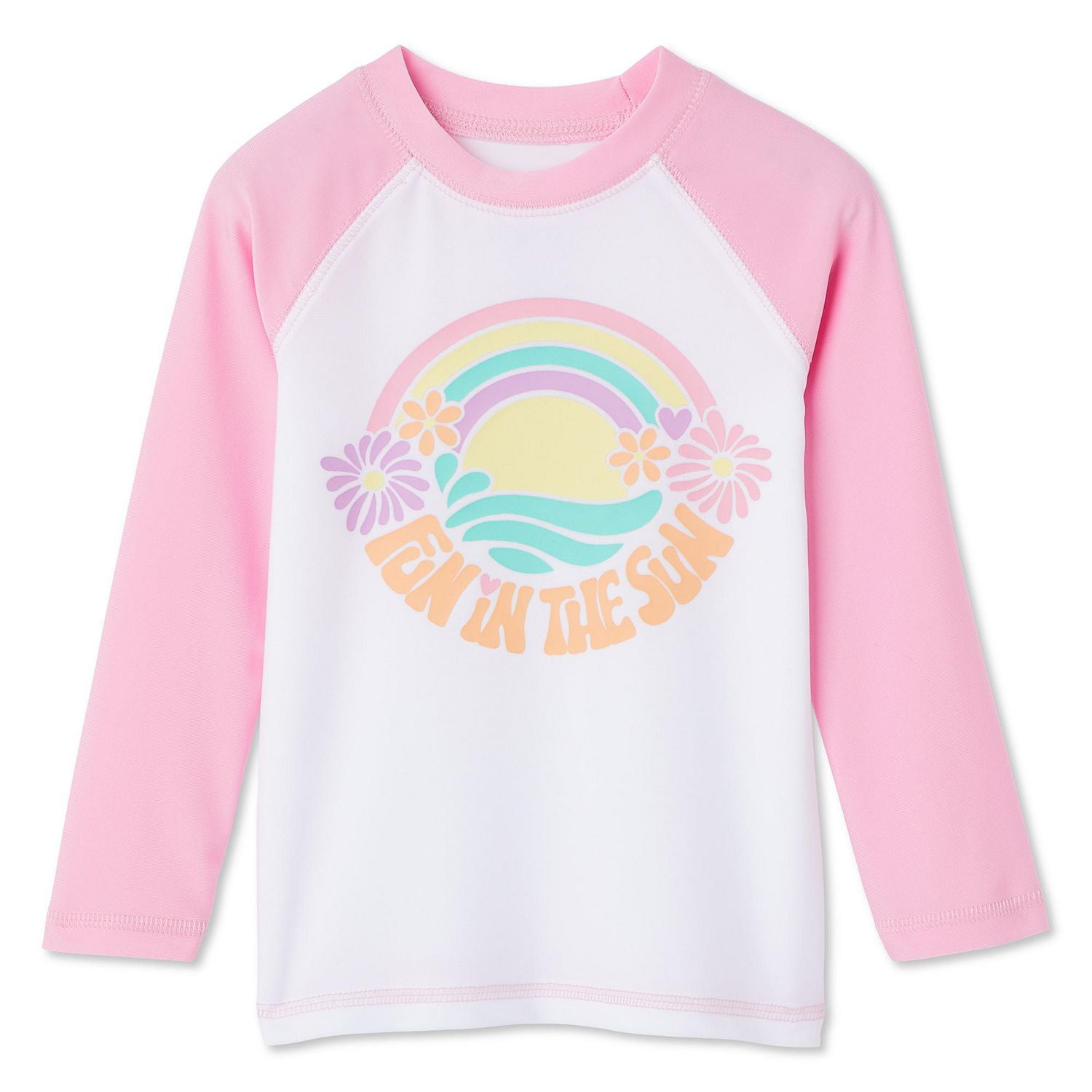 George Toddler Girls' Long Sleeve Rash Guard