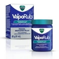 thumbnail image 1 of Vicks VapoRub Advanced Plus, Nasal Decongestant, Cough Suppressant, Medicated Vicks Vapours, Chest Rub Ointment, 1 of 9