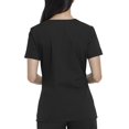 thumbnail image 2 of Scrubstar Women's Core Essentials Stretch Poplin Mock Wrap Scrub Top, 2 of 9