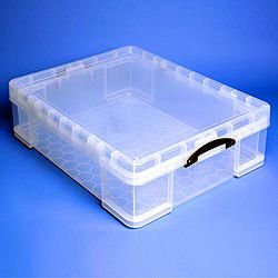 Really Useful Box® Boite de 70 Litres transparent