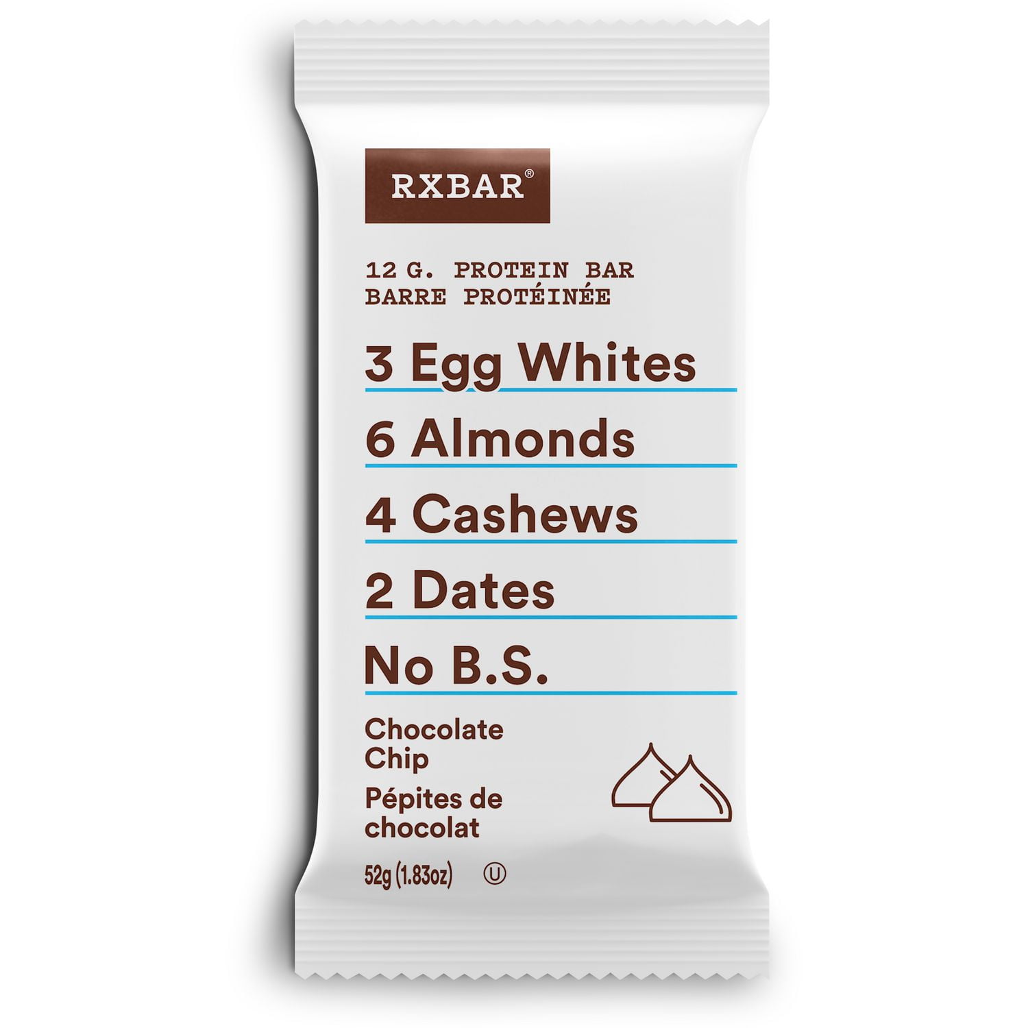 RXBAR Chocolate Chip Protein Bar Walmart Canada