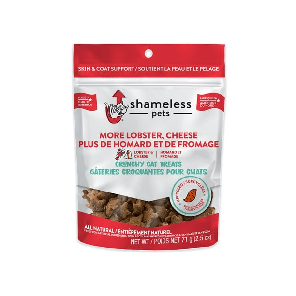 Shameless Pets More Lobster Cheese Crunchy Cat Treats With Upcycled ...