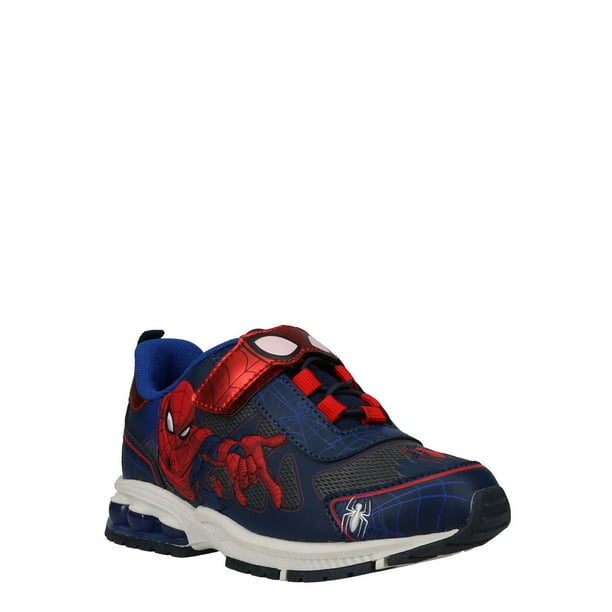 Chaussures de sport Spider-Man de Marvel avec lumières  pour garçons Grandeurs disponibles: 11-3