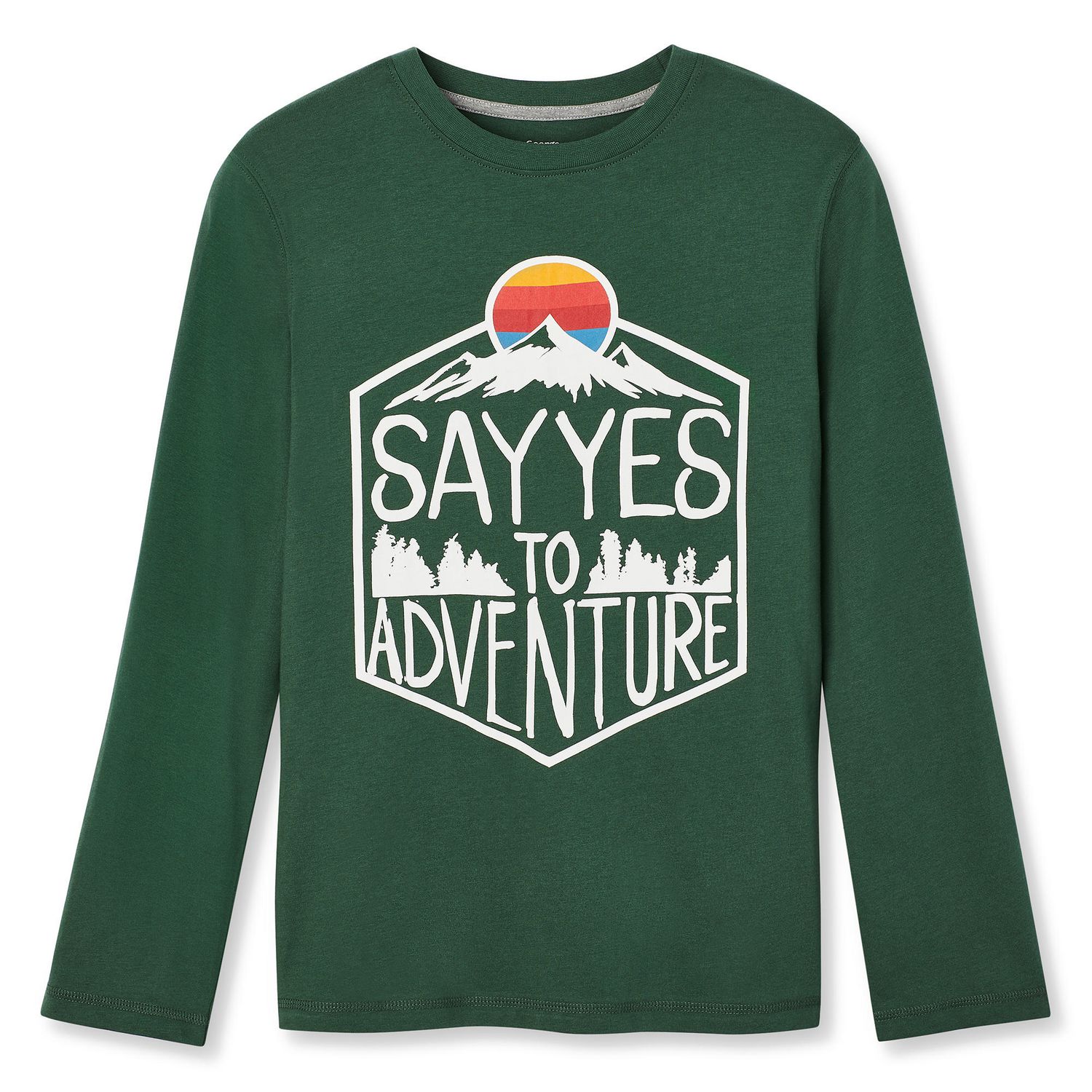 Little Boys' Vintage Boat Graphic Long-Sleeve T-Shirt (4-7)