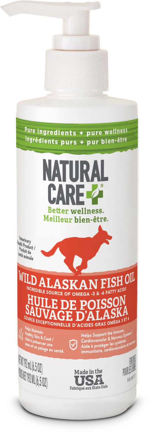 Natural Care Wild Alaskan Fish Oil Dog Supplement, 192 mL - Walmart.ca